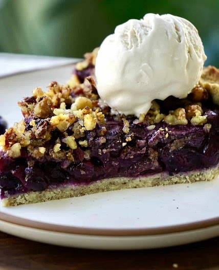 Vegan Blueberry Pie