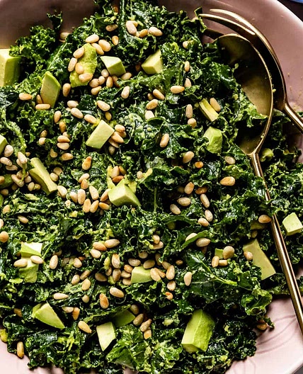 Kale Avocado Salad Recipe