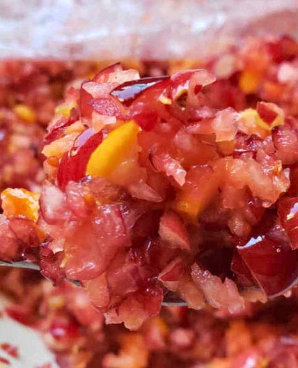 Cranberry Orange Peel Relish