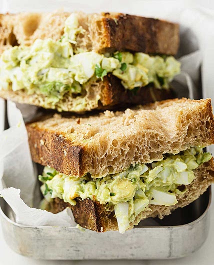 Avocado Egg Salad Sandwich