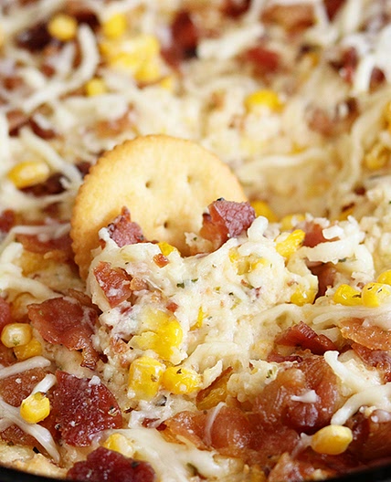 Cheesy Bacon Corn Dip