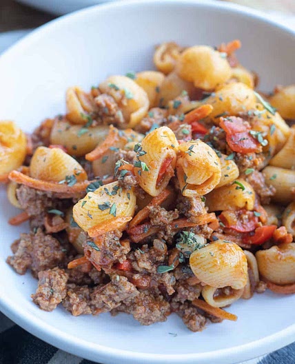 Sloppy Joe Pasta Recipe