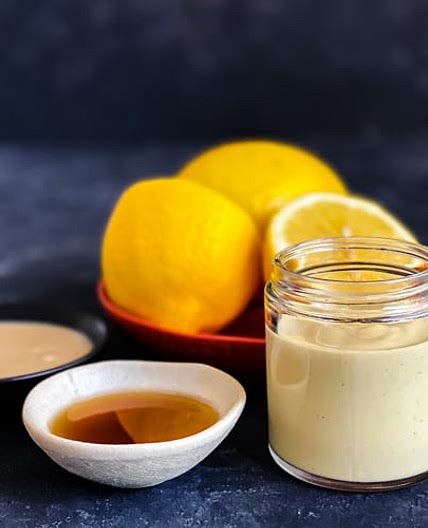 Tahini Maple Syrup Dressing