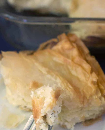 Cheese-filled Serbian Gibanica