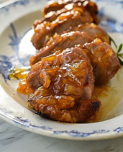 Orange Glazed Pork Tenderloin