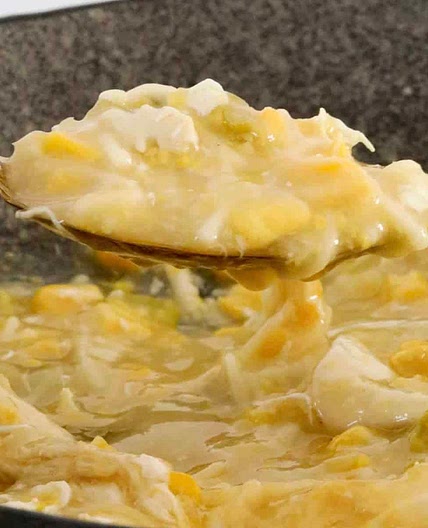 Chicken, Corn And Noodle Soup