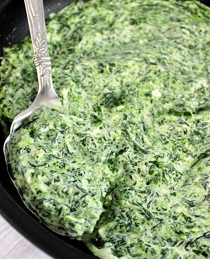 Easy Creamed Spinach