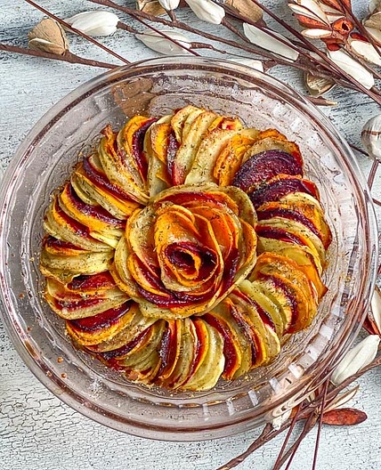 Low FODMAP Root Vegetable Tian