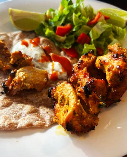 Afghani Chicken Kebab
