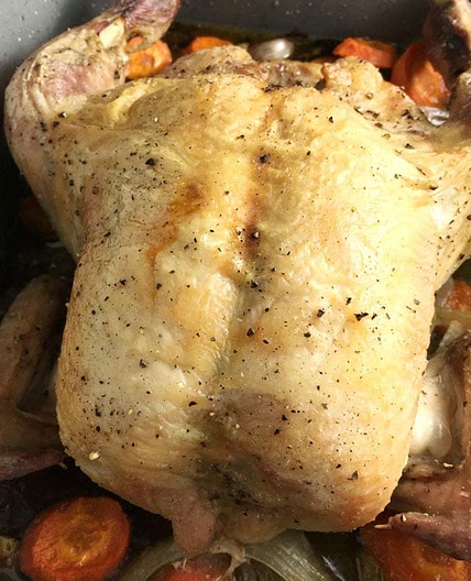 Dry Brined Roast Chicken