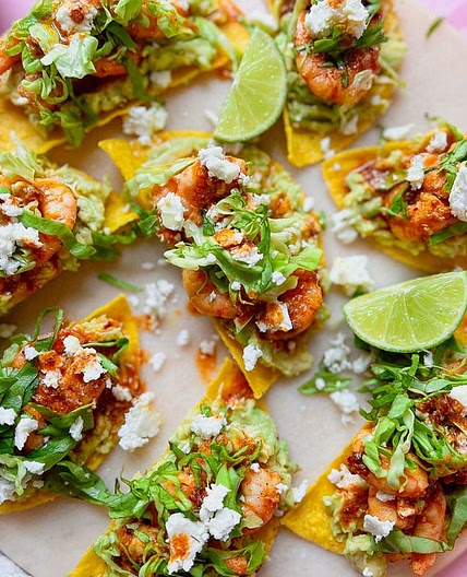 Shrimp Tostada
