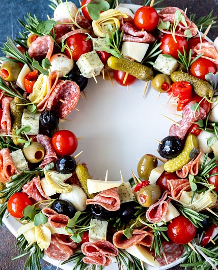 Charcuterie Wreath
