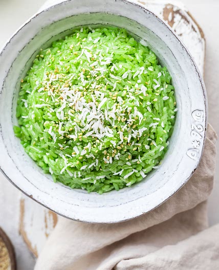 The Best Pandan Sticky Rice (Xoi La Dua)