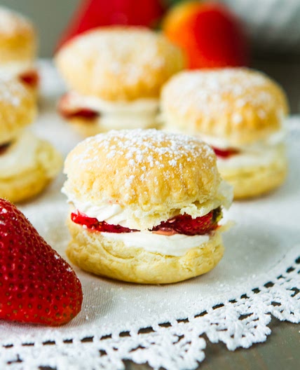 Mini Strawberry Napoleons