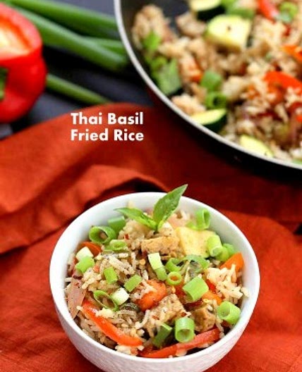 Vegan Thai Basil Fried Rice