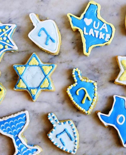 Hanukkah Sugar Cookies