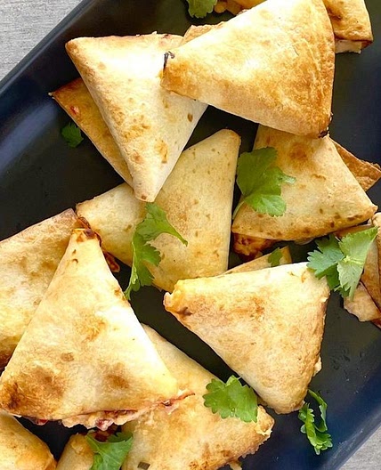 Air fryer supreme pizza bites recipe