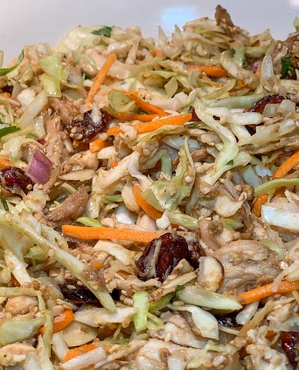 Asian Chicken Cranberry Salad