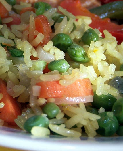 Denise's Saffron Vegetable Fried Rice