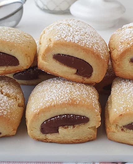 Dolce biscotto nascosto alla Nutella