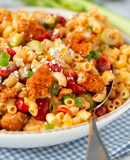 Easy Buffalo Chicken Pasta