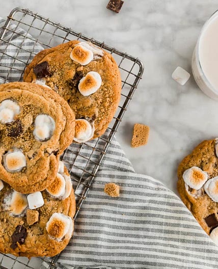 Gluten-Free S'mores Cookies