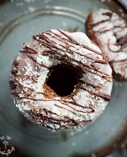 Chocolate Coconut Donuts (keto, paleo, nut-free)