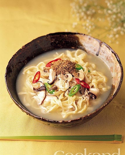 버섯칼국수 만드는 법