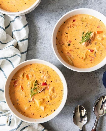 Smoked Salmon Chowder