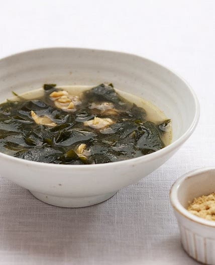 미역국과 들깻가루 만드는 법