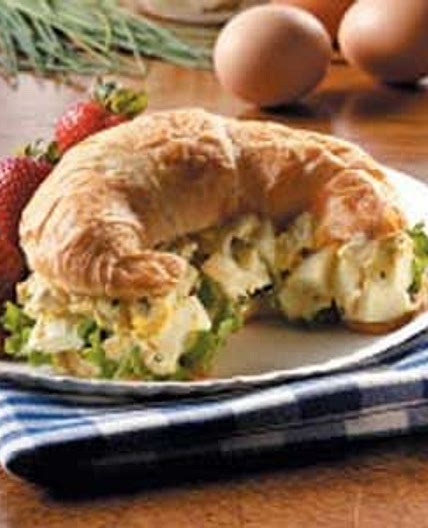 Egg Salad and Bacon Sandwich