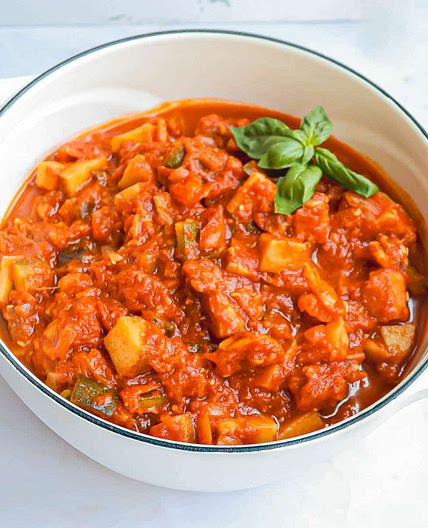 Classic Ciambotta - Hearty Southern Italian Vegetable Stew