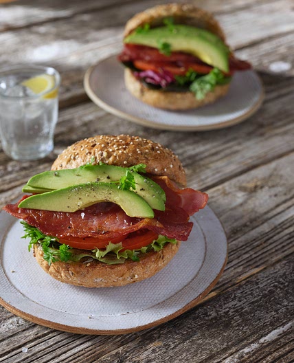 Bacon and Avocado Sandwich