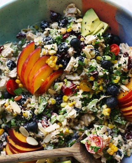 Summer Fruit Chicken Salad