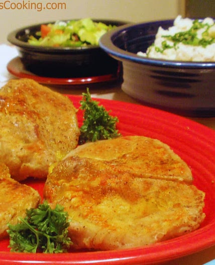 Orange-Glazed Pork Chops