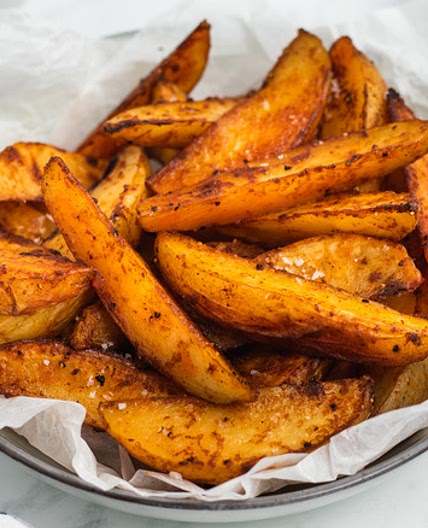 Oven-Crisp Potato Wedges Recipe