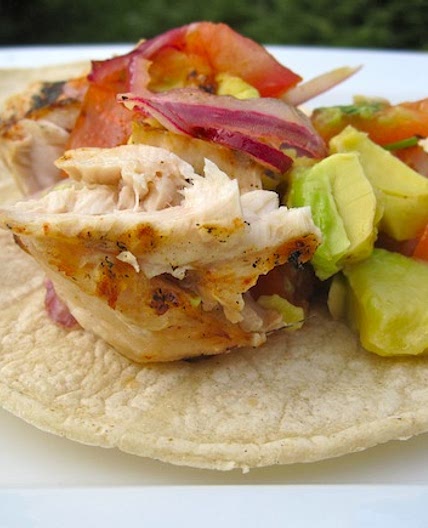 Grilled Swordfish with Avocado Salsa