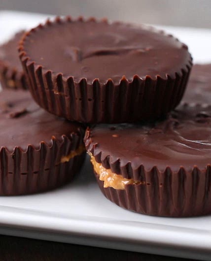 3-Ingredient Peanut Butter Cups Recipe by Tasty