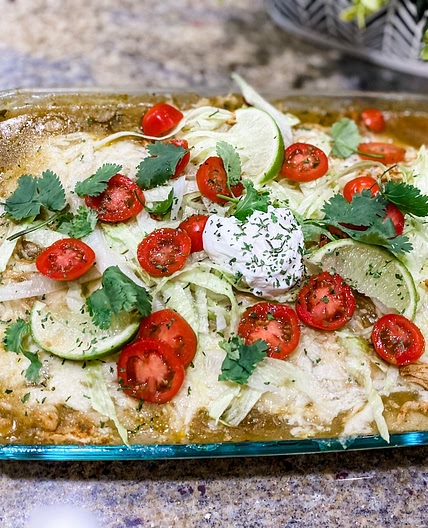 Chicken Enchilada Bake