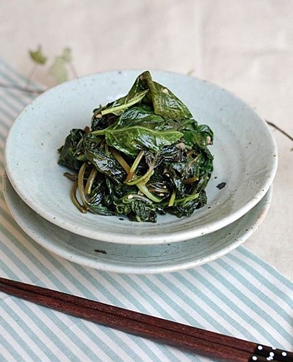 깻잎나물 만드는 법