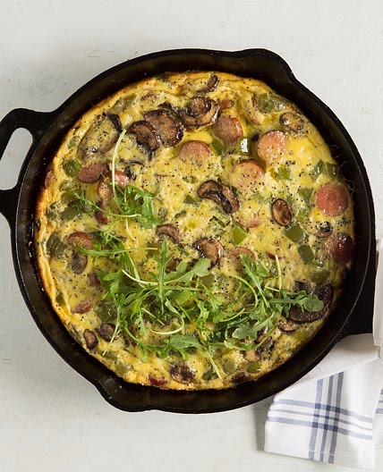 Sausage-Vegetable Egg Casserole