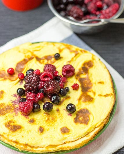 Low Carb Cream Cheese Pancakes