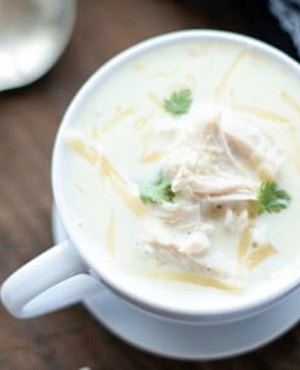 Easy Green Chicken Enchilada Soup - Low Carb & Keto