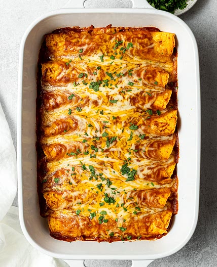 Ground Turkey Enchiladas
