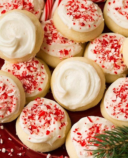 Peppermint Meltaway Cookies