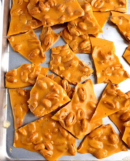 Microwave Peanut Brittle