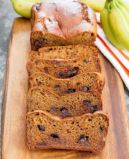Flourless Peanut Butter Banana Bread
