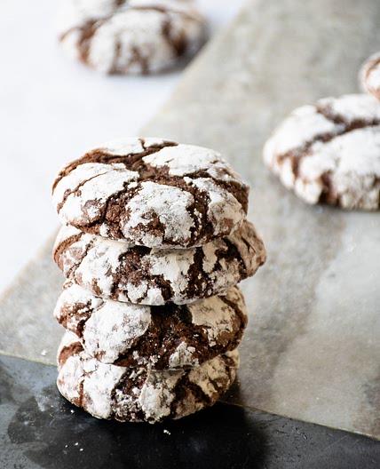 Chocolate Crinkle Cookies