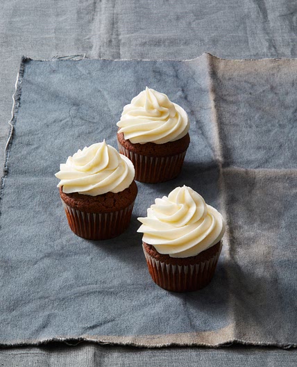 Chocolate-Pecan Cupcakes