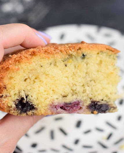 Gluten-free blueberry cake